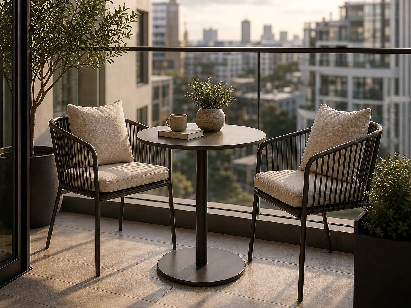 Balcony Bistro Set for Apartments and compact outdoor spaces