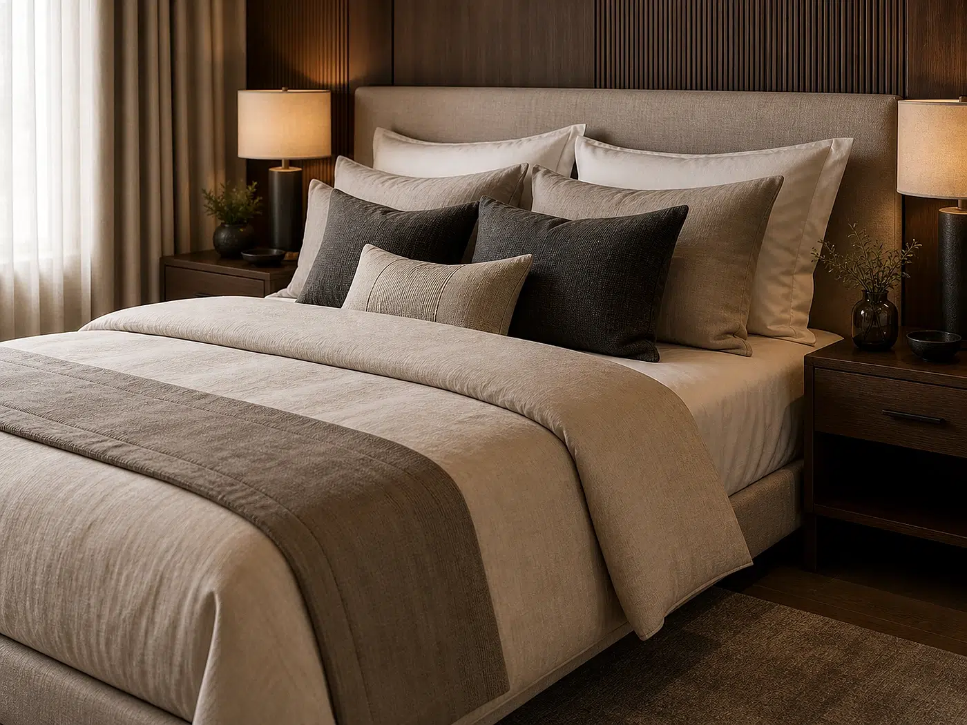 Bedroom Linen Kit for Villas, apartments, and hospitality rooms