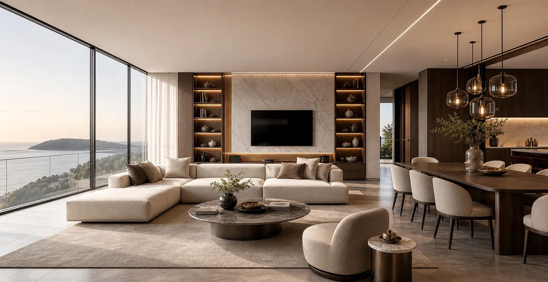 Luxury home furnishing project delivered from Foshan