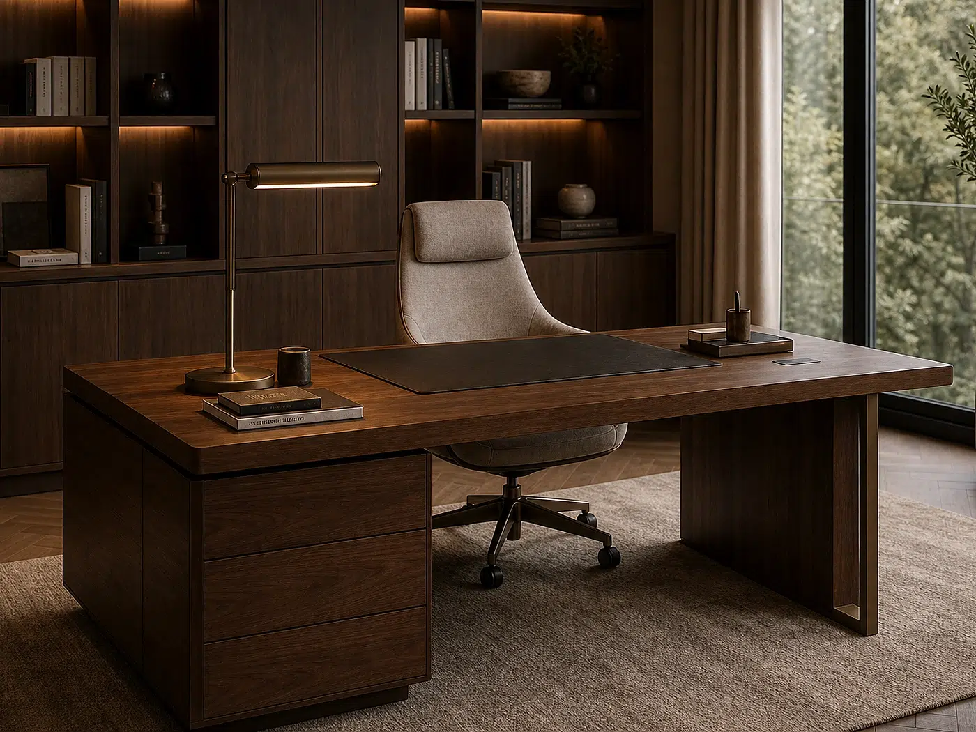 Executive Study Desk for Home offices and apartment studies