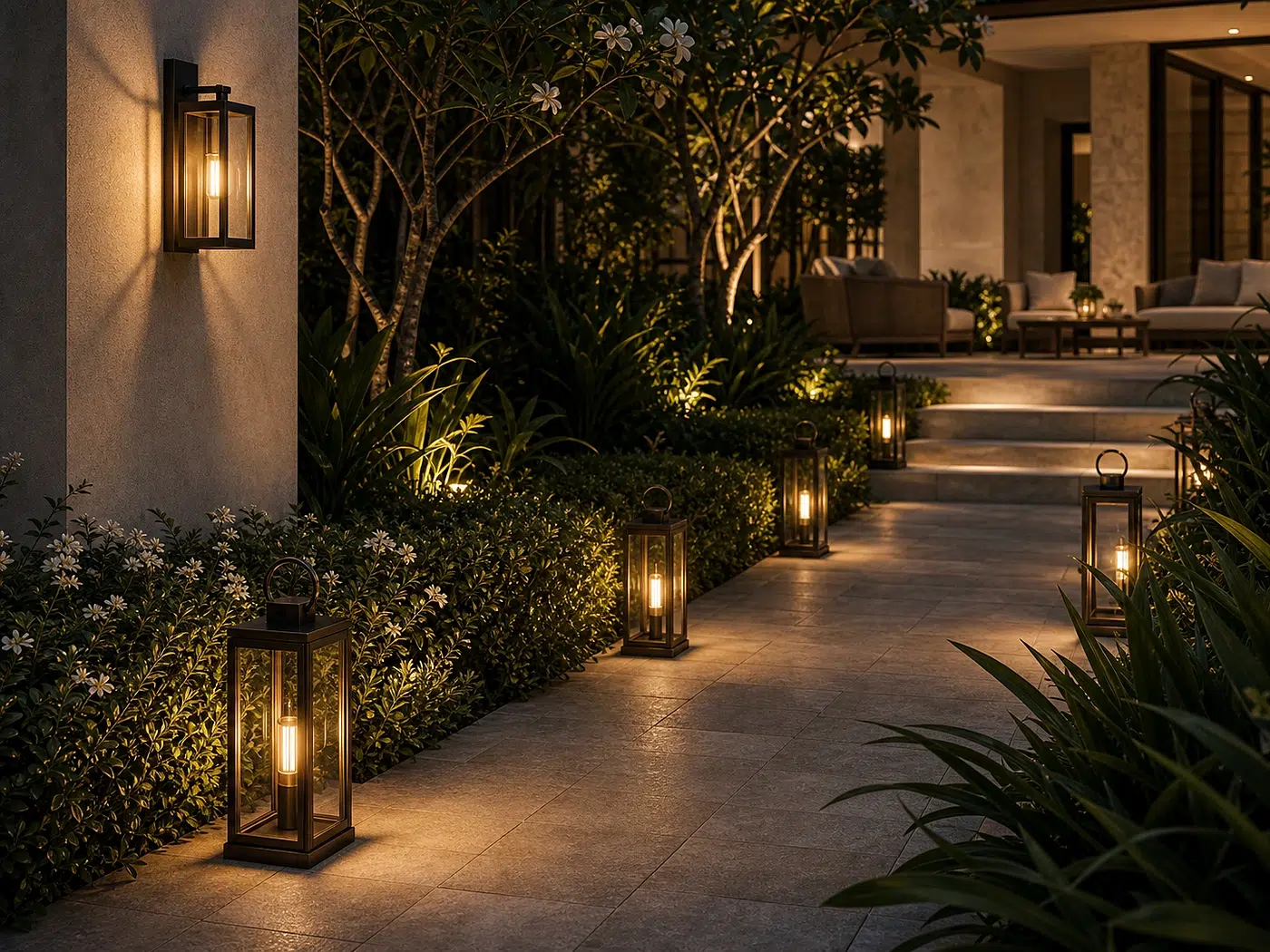 Outdoor Lantern Series for Patios, gardens, and villa entries