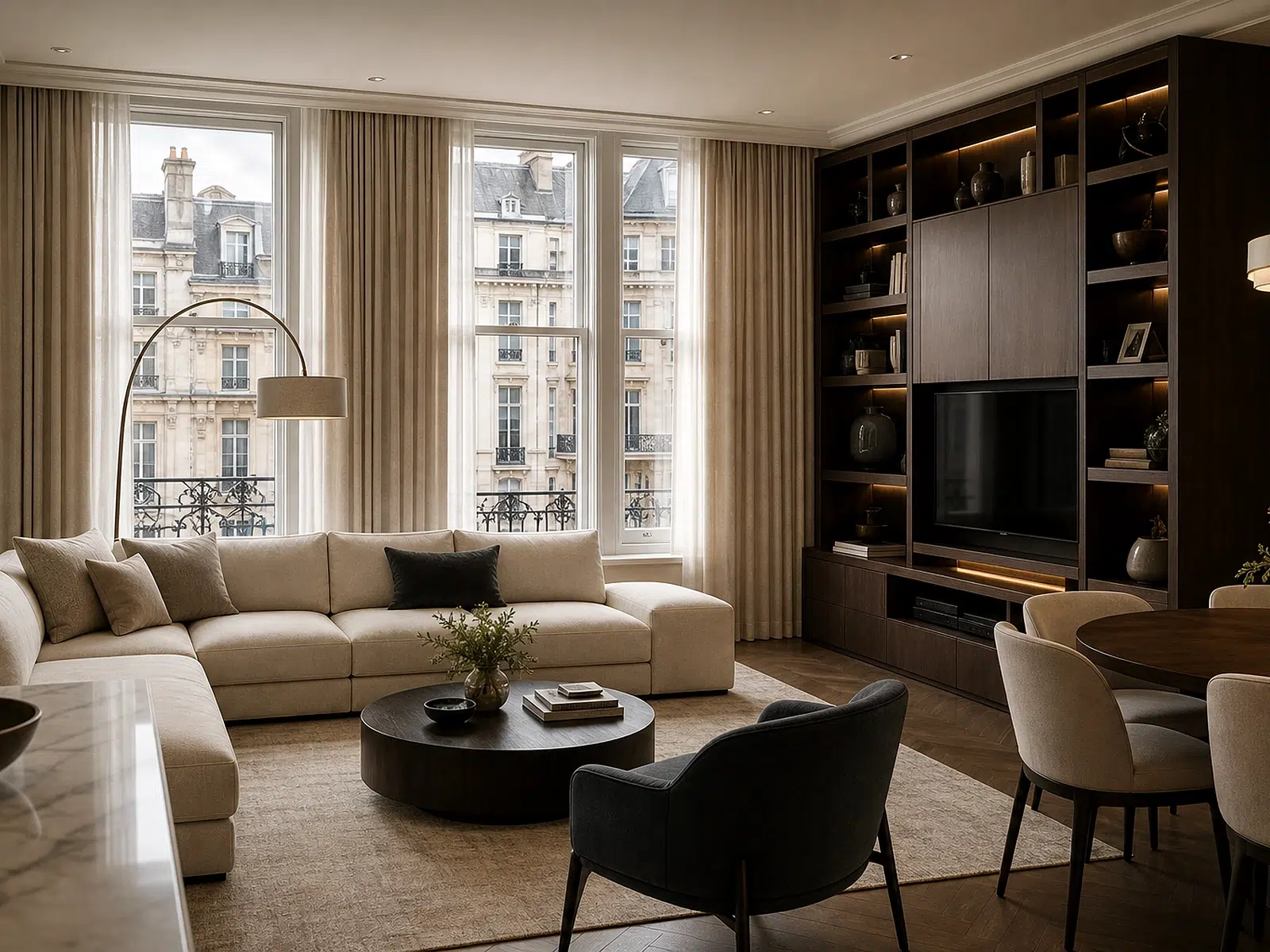 City Residence, London furnishing project
