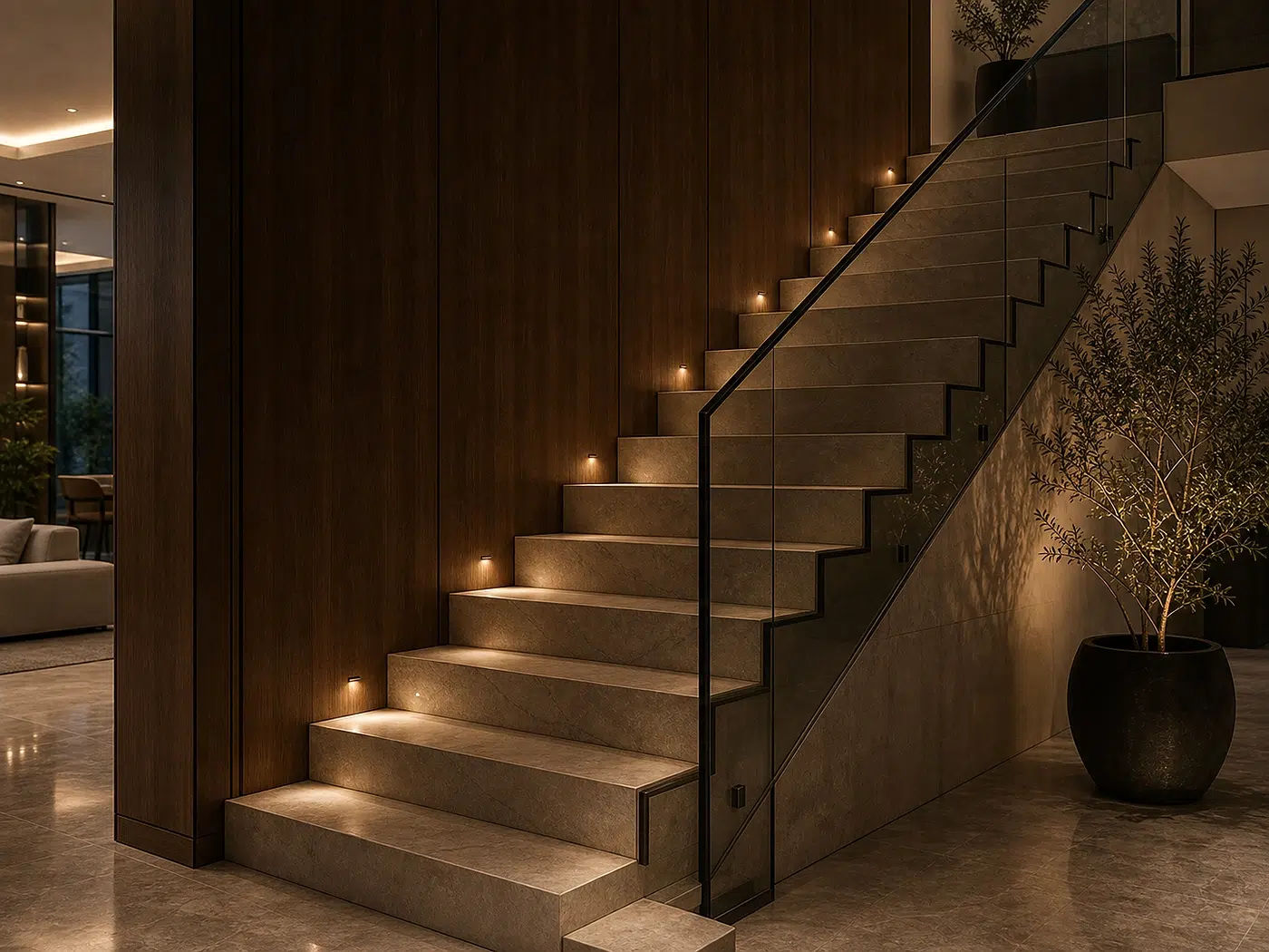 Stair Step Lighting Package for Villas and duplex apartments